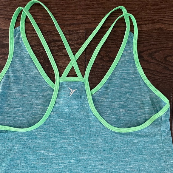 Blue and Green Old Navy Tank Top - Picture 4 of 5